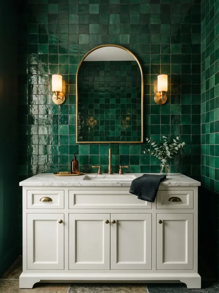 Statement Tile Wall