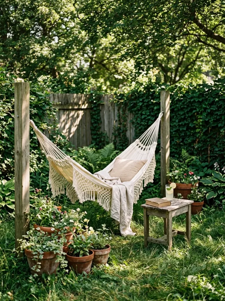 Outdoor Hammock Corner