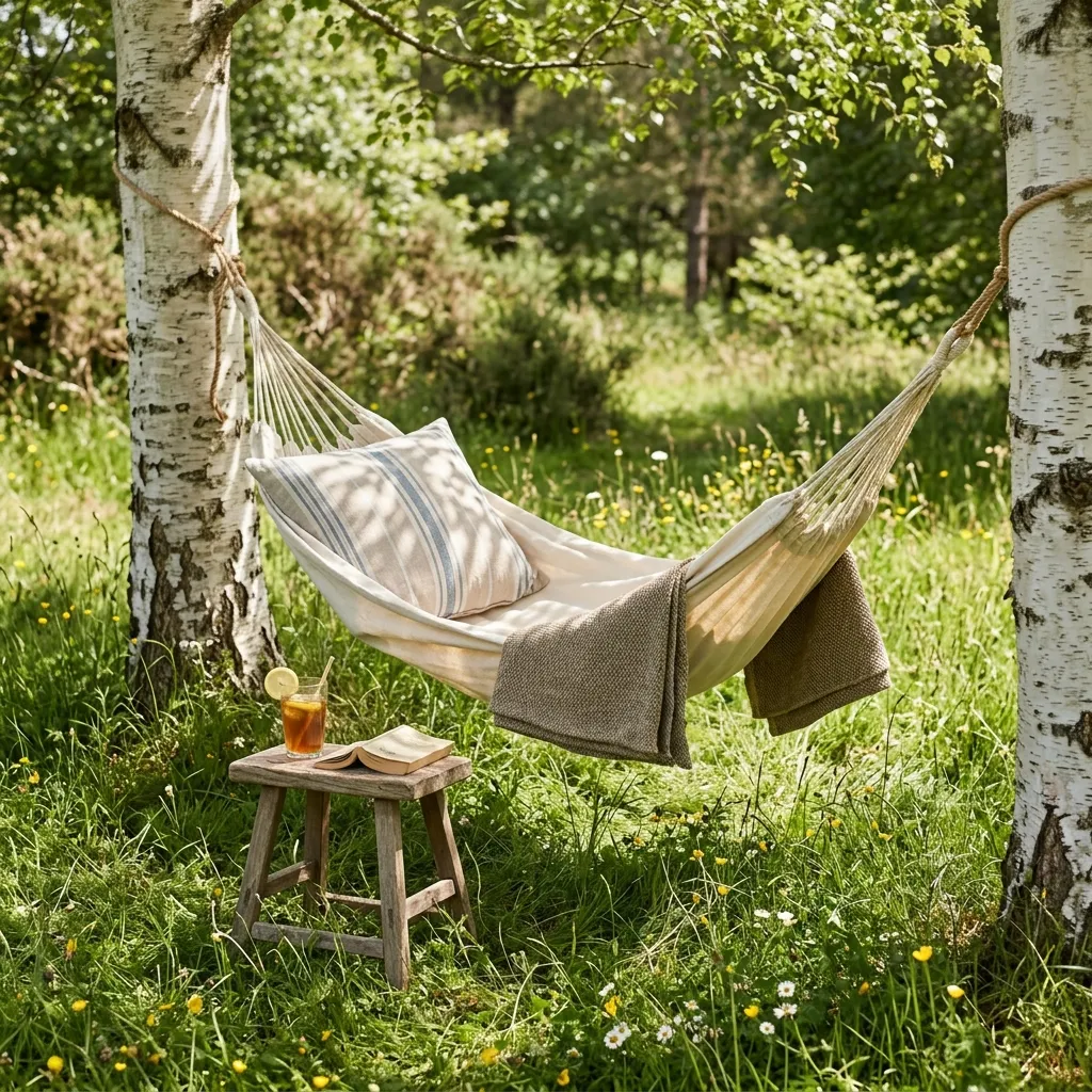 Outdoor Living Space Ideas: 30 Spots Made for Gathering 10 Hammock Reading Spot