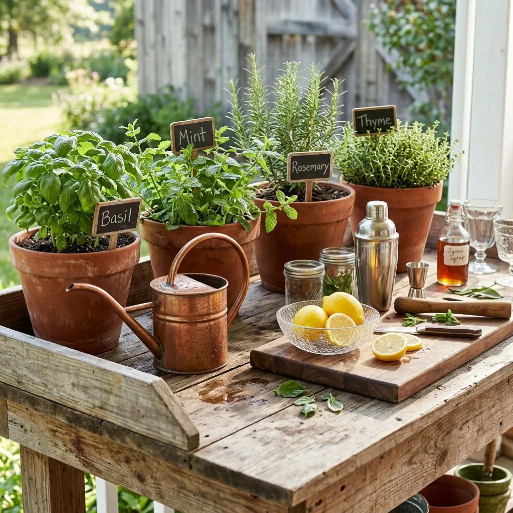 Outdoor Living Space Ideas: 30 Spots Made for Gathering 25 Herb Garden Bar