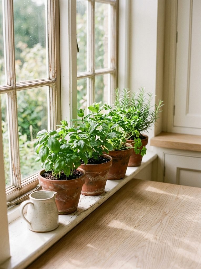 31 Kitchen Ideas That Will Make You Fall in Love Again 28 Indoor Herb Garden
