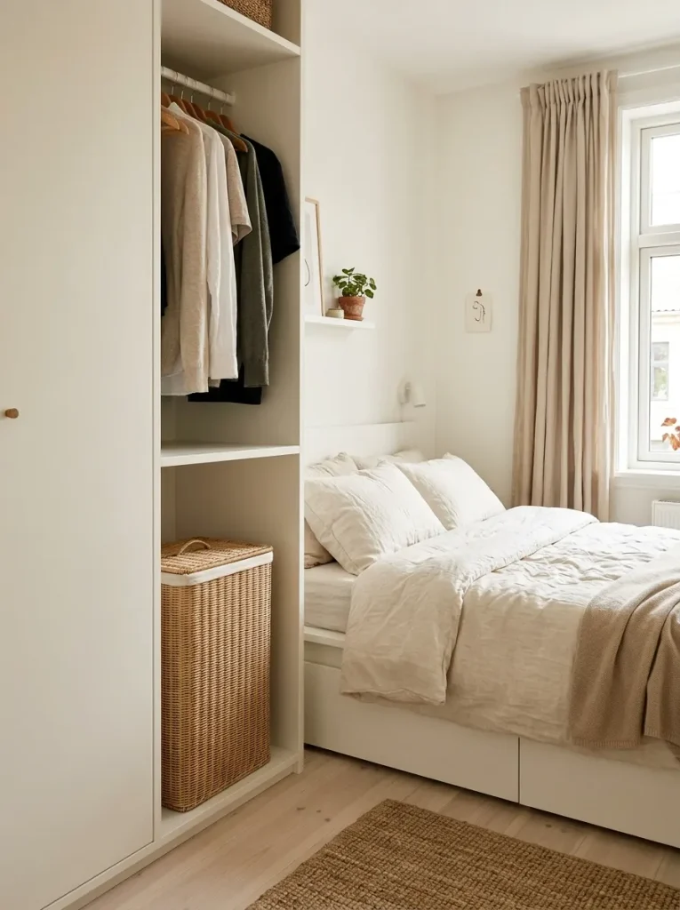 Hidden Laundry Storage
