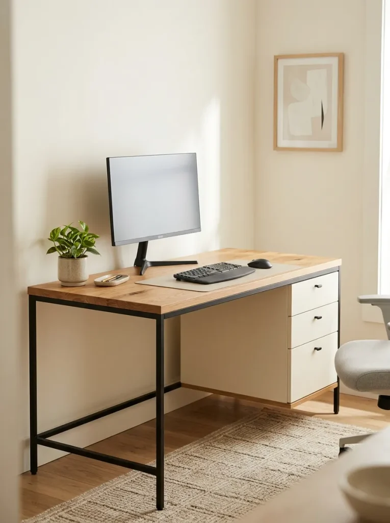 Two-Tone Office Desk
