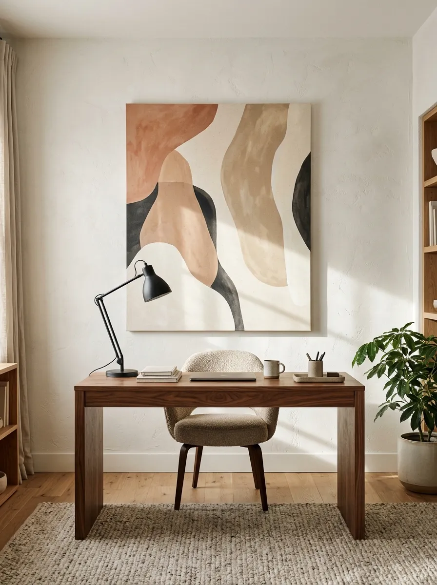Oversized Abstract Artwork