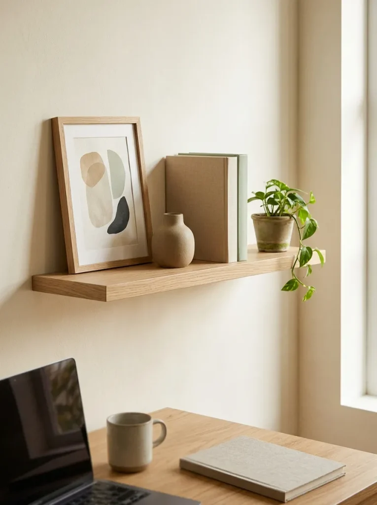 26 Motivating Home Office Decor Ideas to Boost Focus 27 Personal Inspiration Shelf
