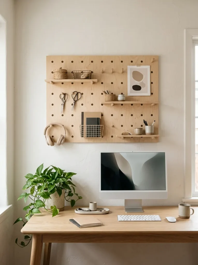 Pegboard Supply Wall