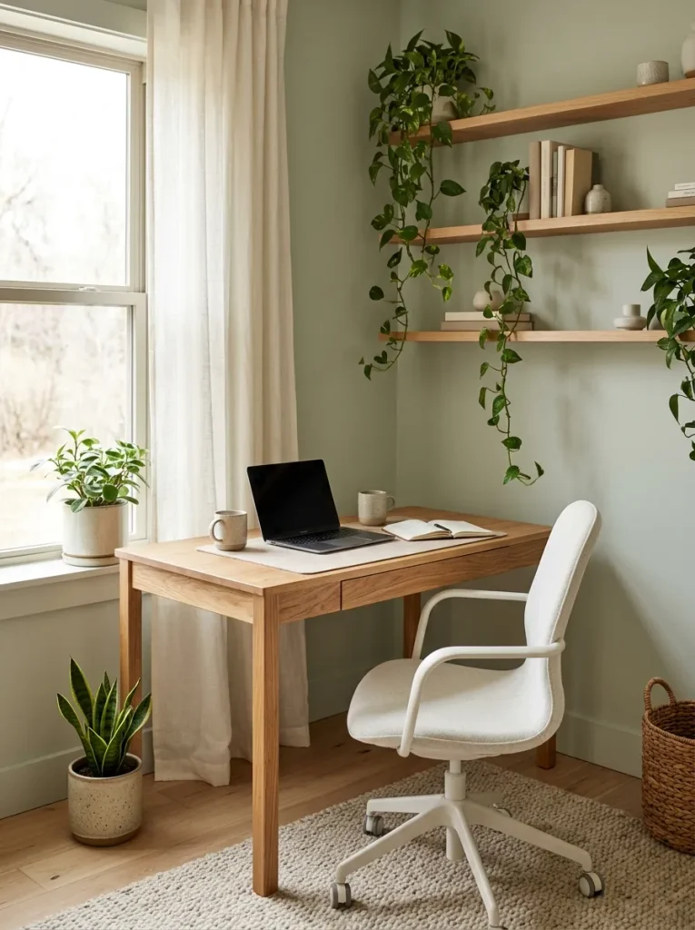 Greenery-Filled Office