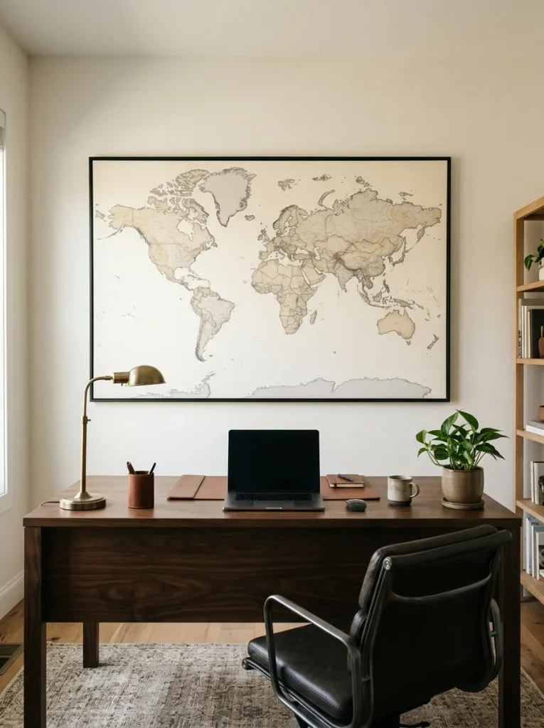 Oversized World Map