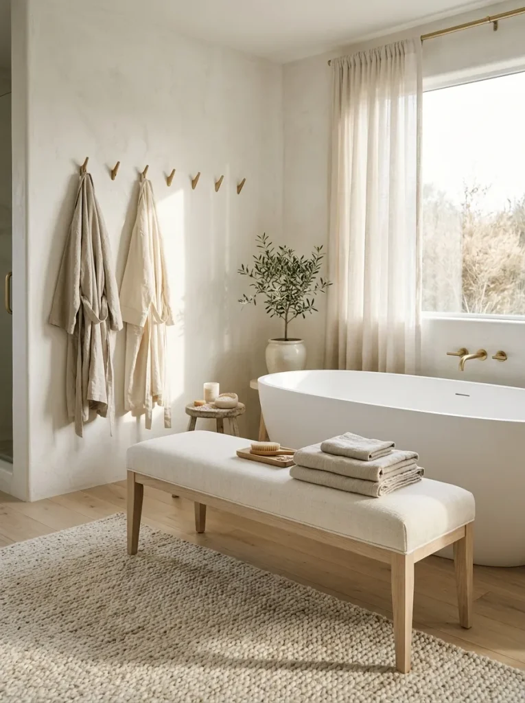 Dressing Bench Area