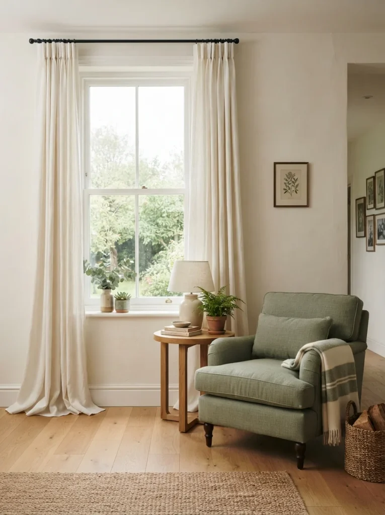 Floor-Length Curtains