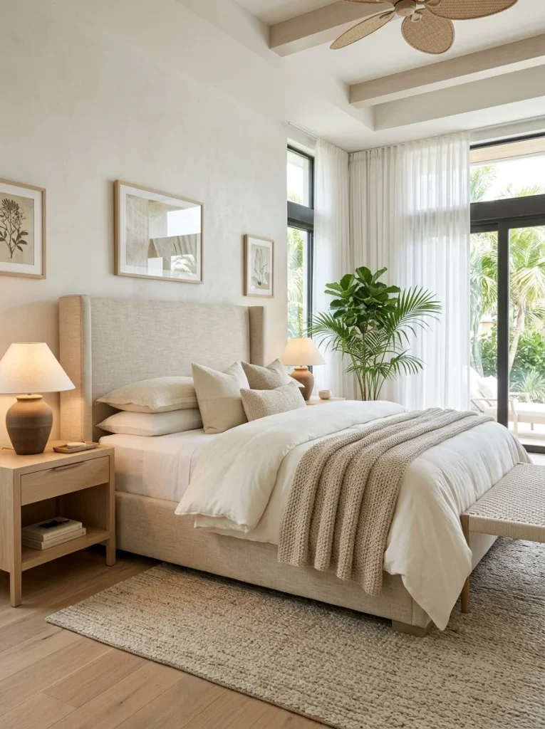 26 Master Bedroom Ideas for a Resort-Style Sanctuary 3 Layered Luxury Bedding