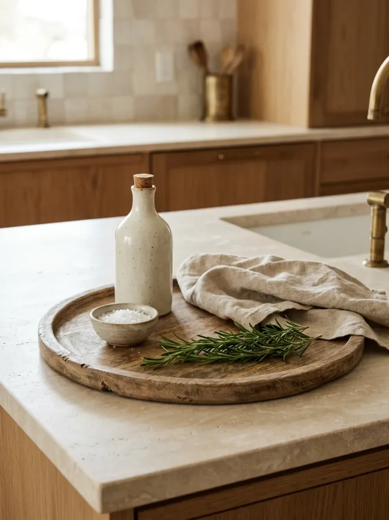 Kitchen Decor Ideas: 30 Warm Touches That Feel Homey 30 Decorative Kitchen Trays