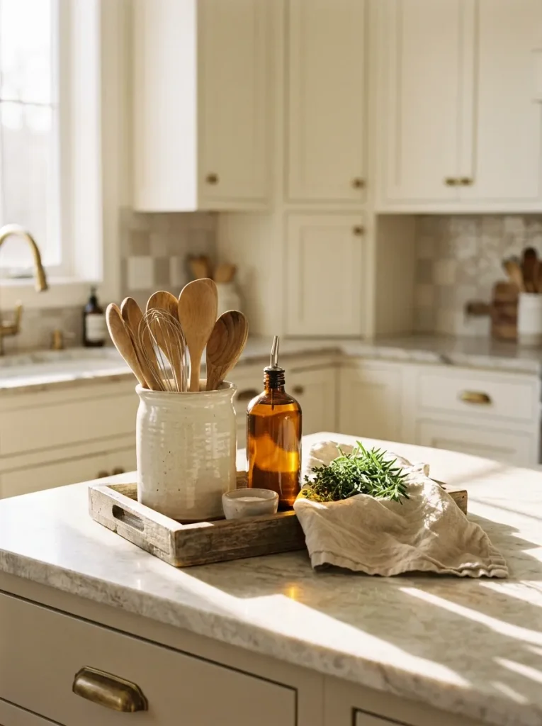 Kitchen Decor Ideas: 30 Warm Touches That Feel Homey 4 Cozy Countertop Styling