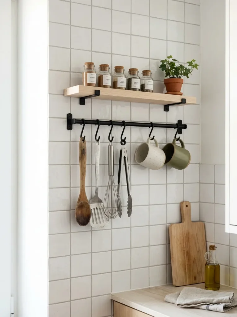 Create a Vertical Storage Wall