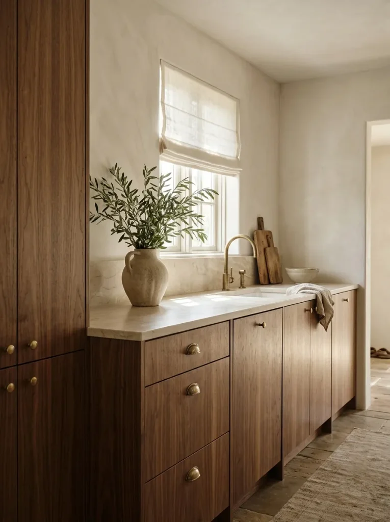 Warm Wood Cabinetry