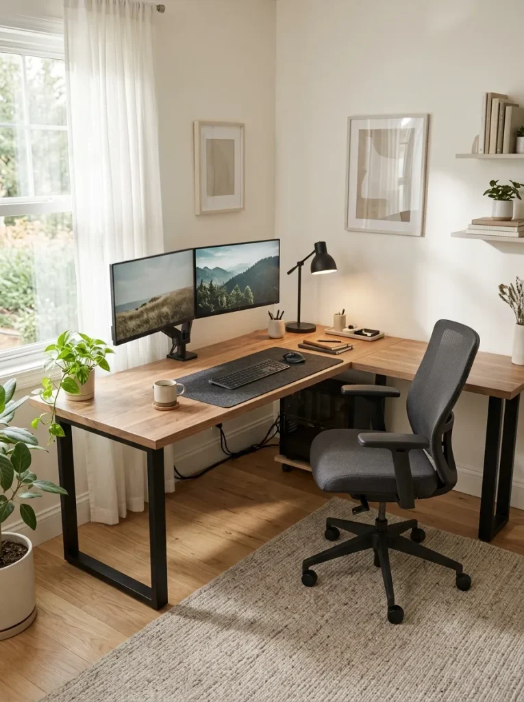 L-Shaped Corner Desk