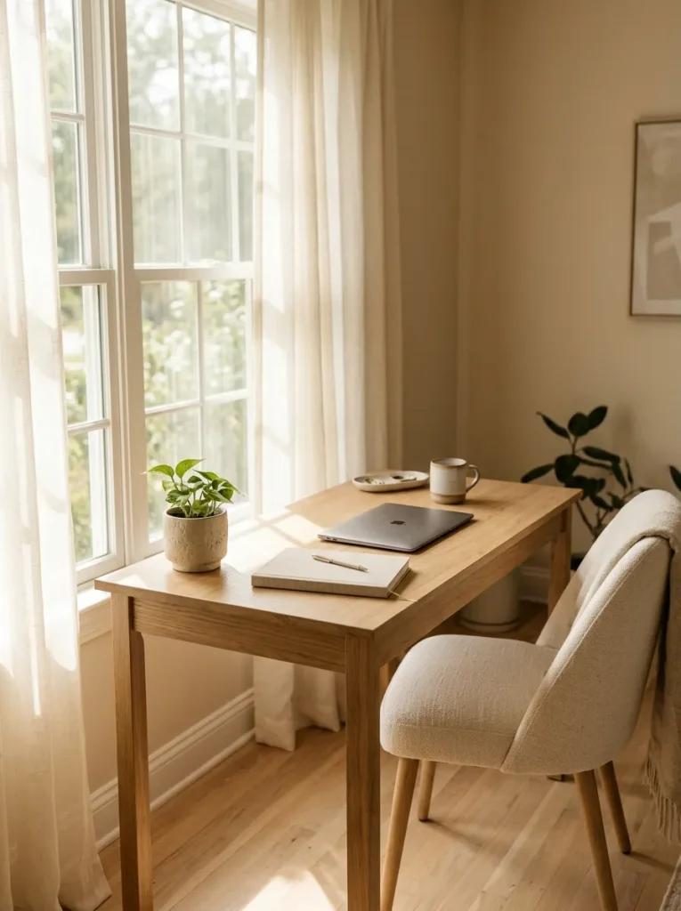 Cozy Window Desk