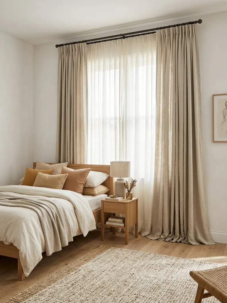 Layered Window Curtains