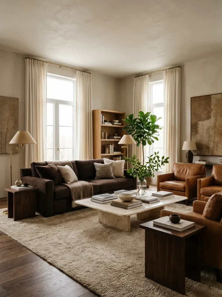 Rich Chocolate Brown