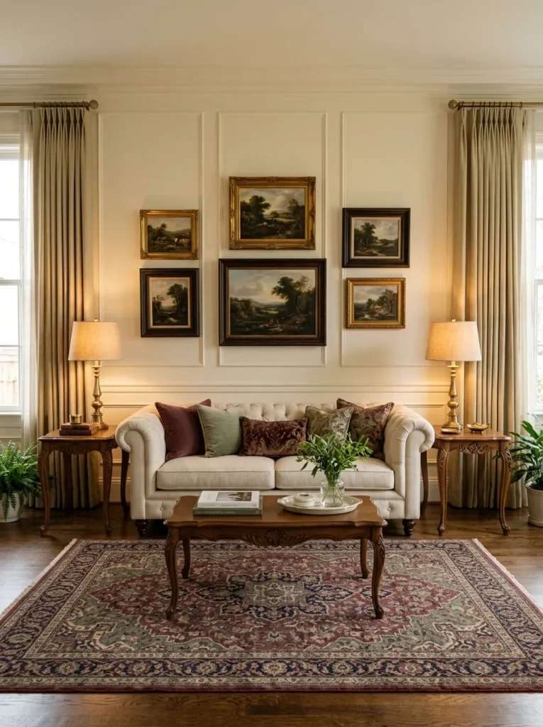 Elegant Traditional Living Room