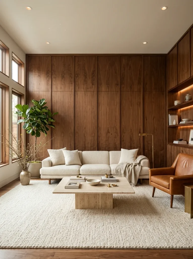 Warm Wood Paneling