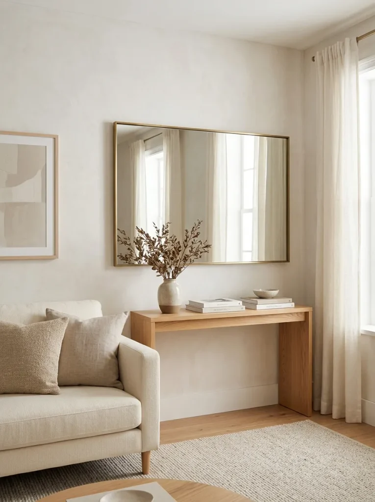 Mirror Accent Wall