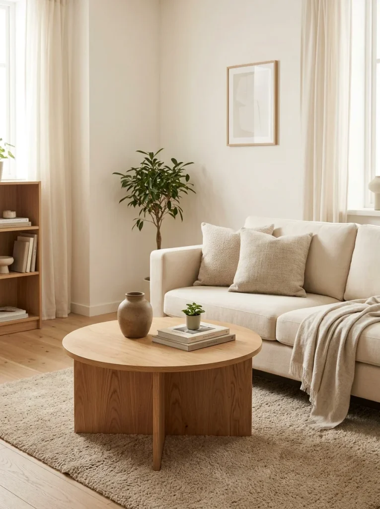 Minimal Coffee Table Decor