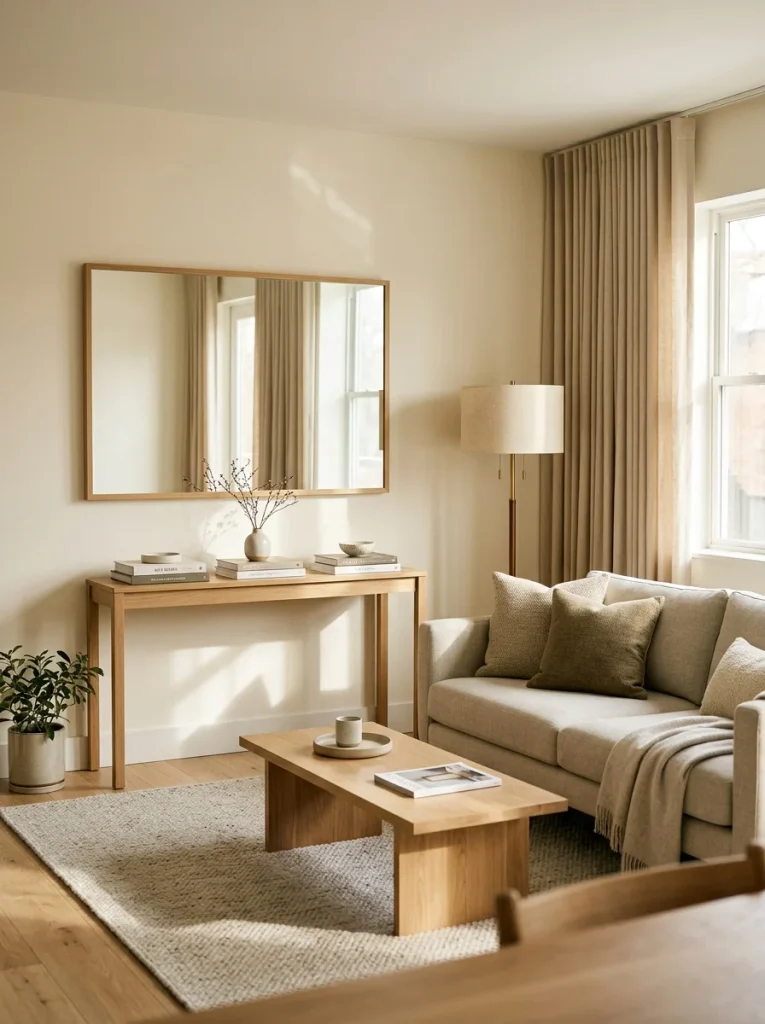 Mirror Accent Wall
