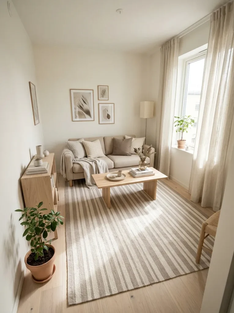 Striped Area Rug