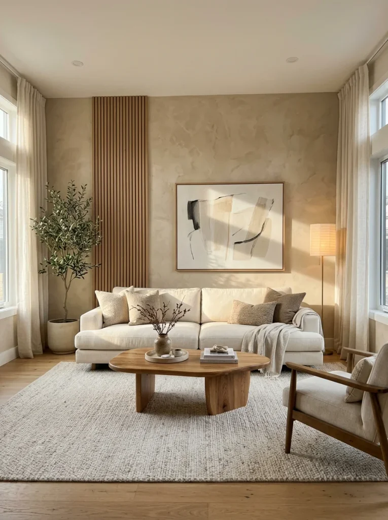 Textured Accent Walls