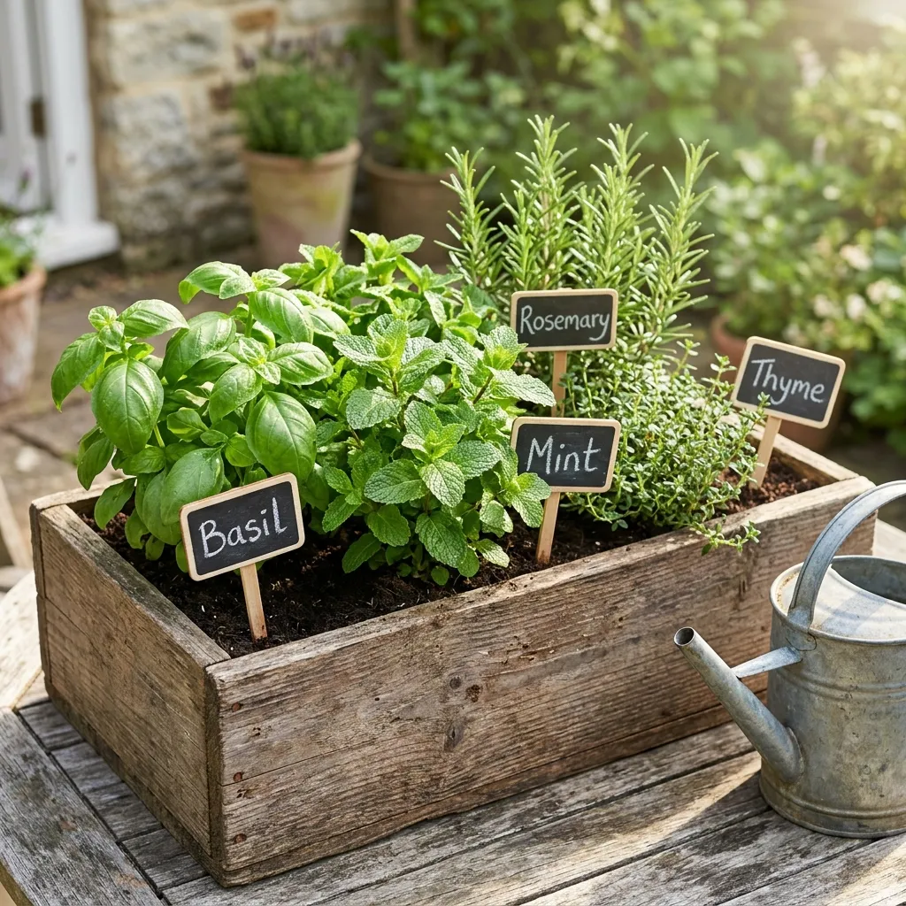 29 Backyard Decor Ideas That Turn Heads This Season 9 Mini Herb Garden