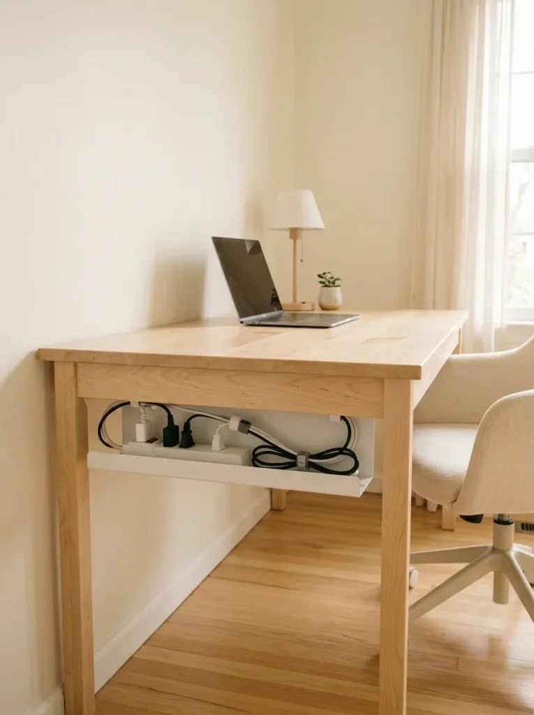 Hidden Cable Storage