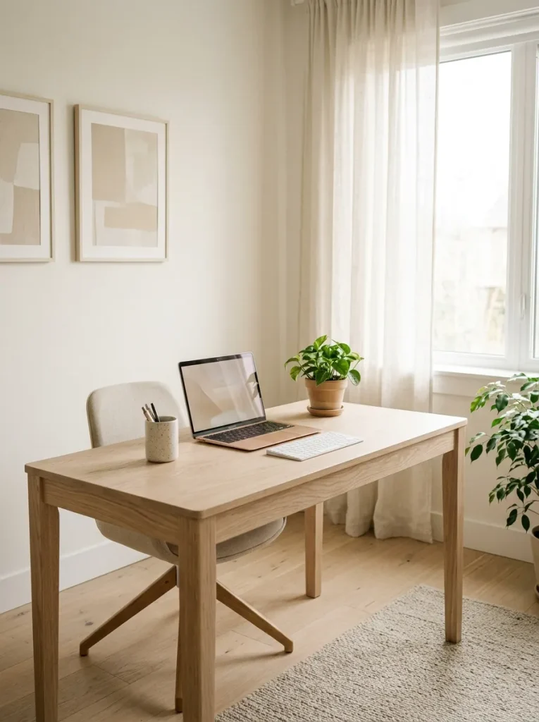 Minimalist Desk Surface