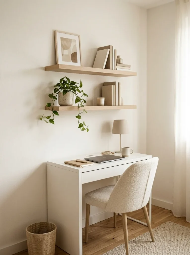 Floating Desk Shelves