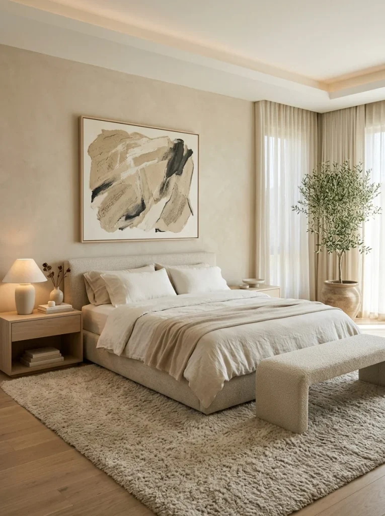 26 Master Bedroom Ideas for a Resort-Style Sanctuary 19 Minimalist Luxury Decor