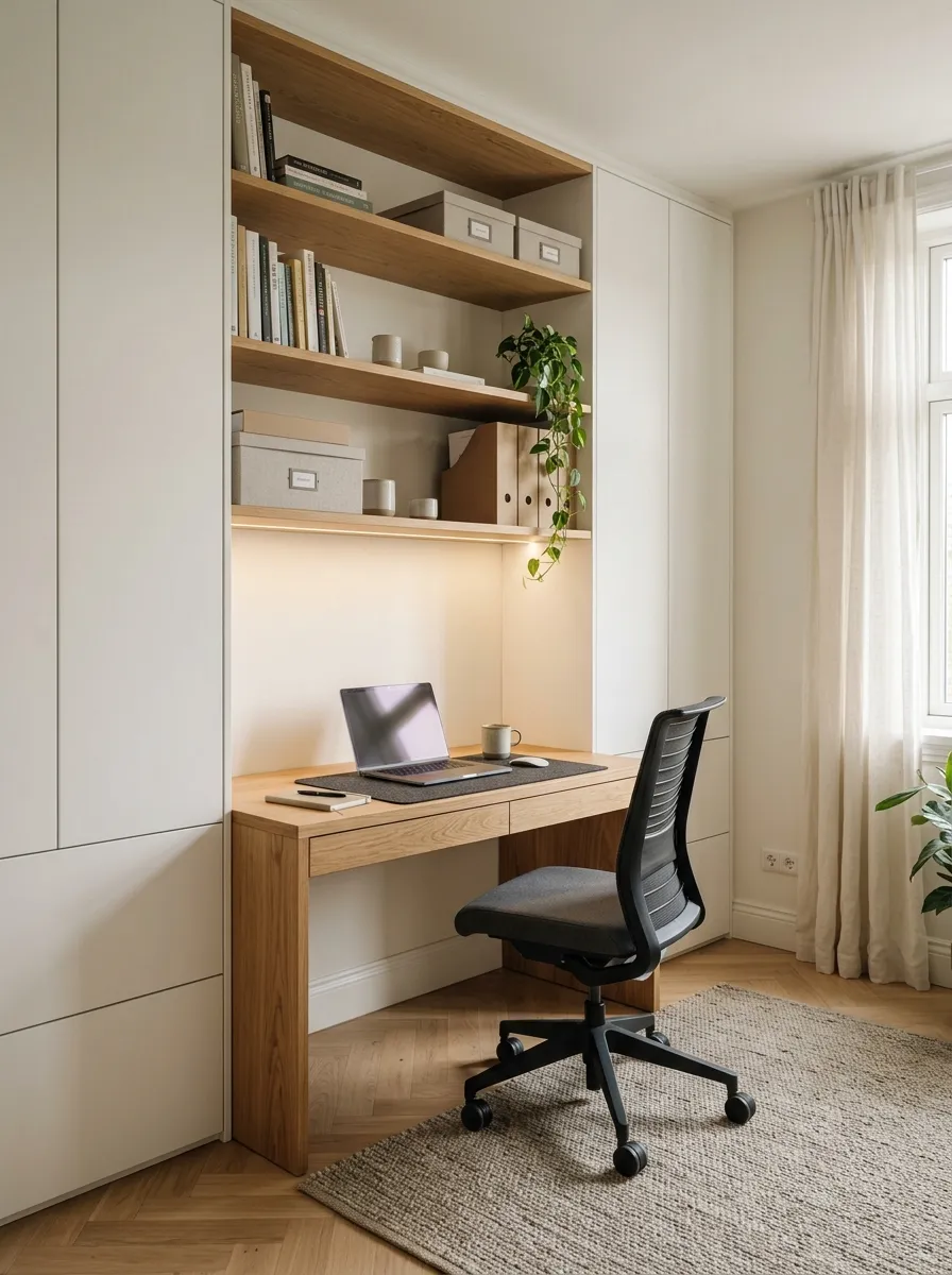Built-In Office Storage
