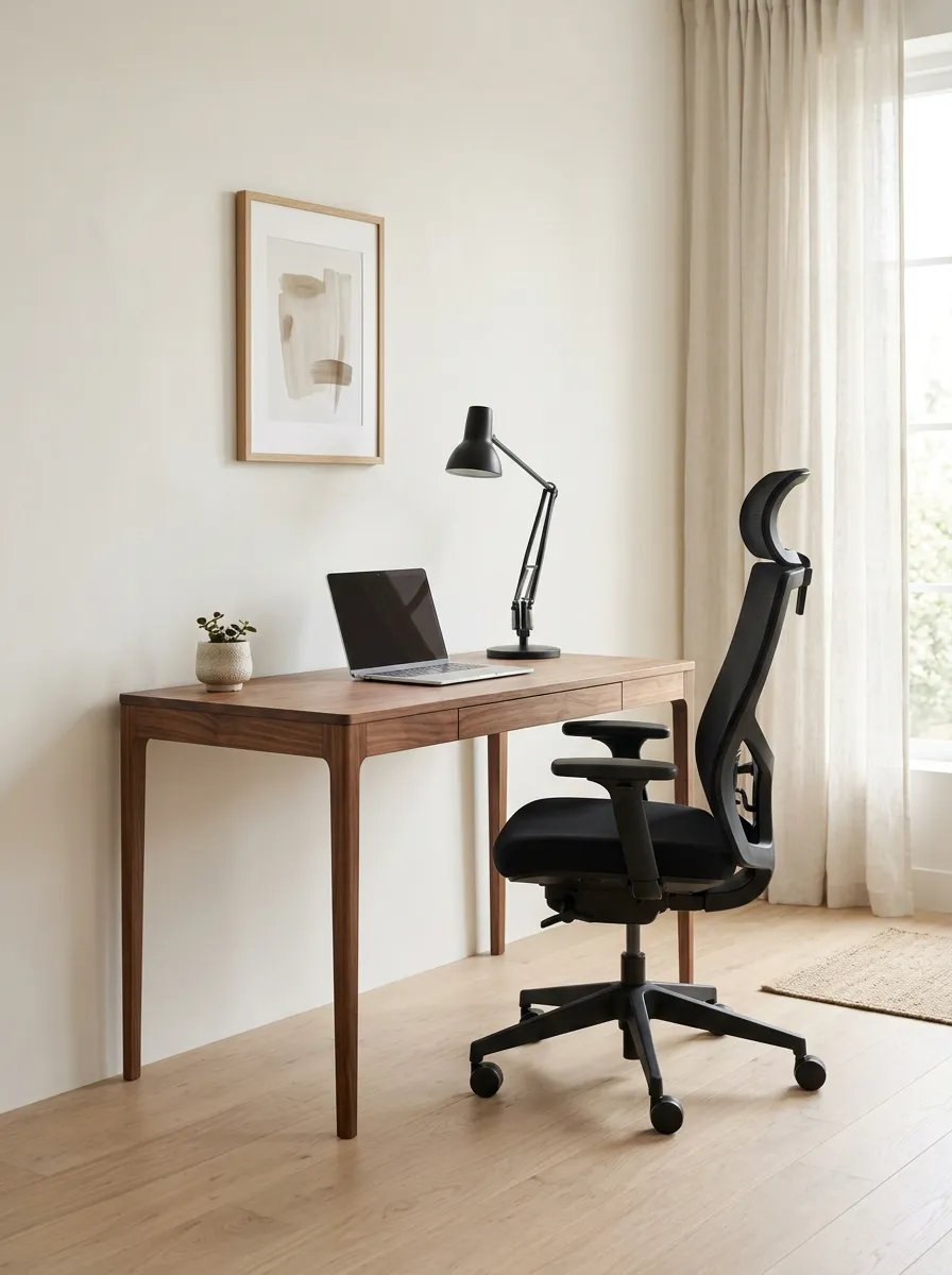 Modern Office with Minimal Decor