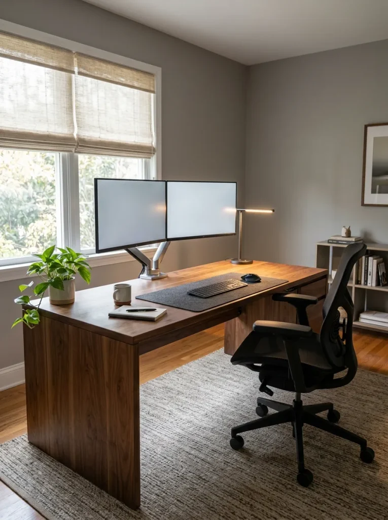 Dual Monitor Station