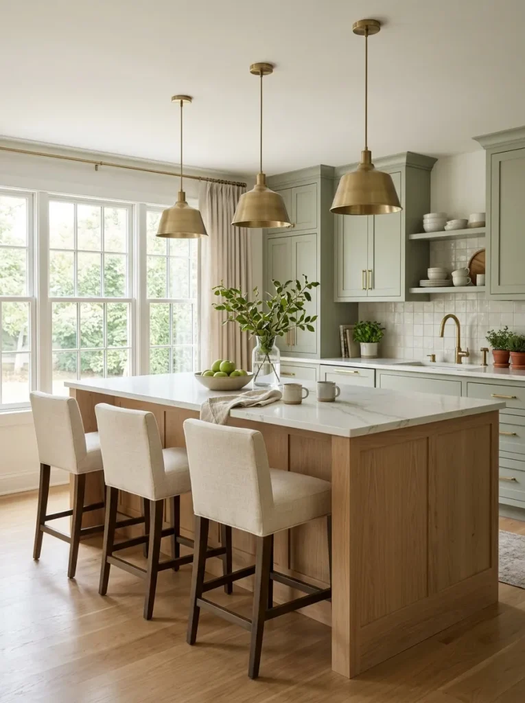 31 Kitchen Ideas That Will Make You Fall in Love Again 24 Breakfast Bar Seating