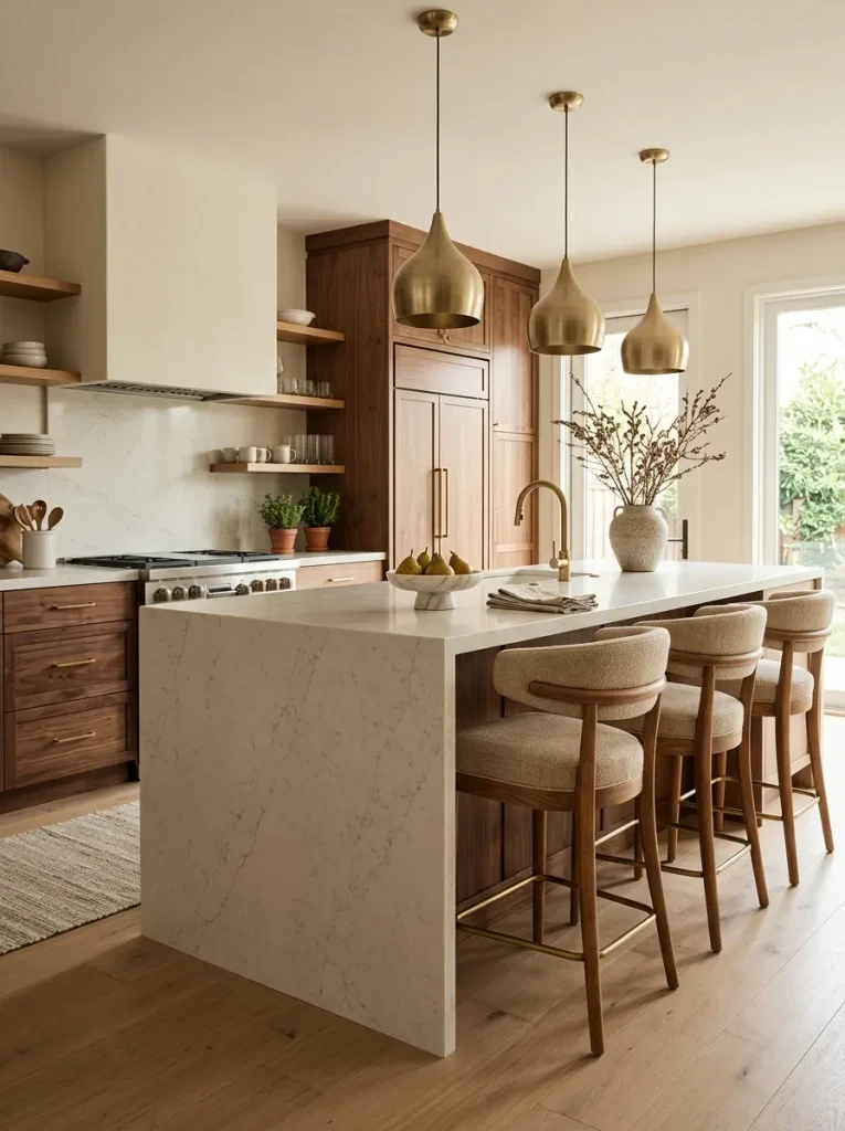 Modern Kitchen Ideas: 31 Bold Designs Without the Cold 32 Stylish Kitchen Bar Stools