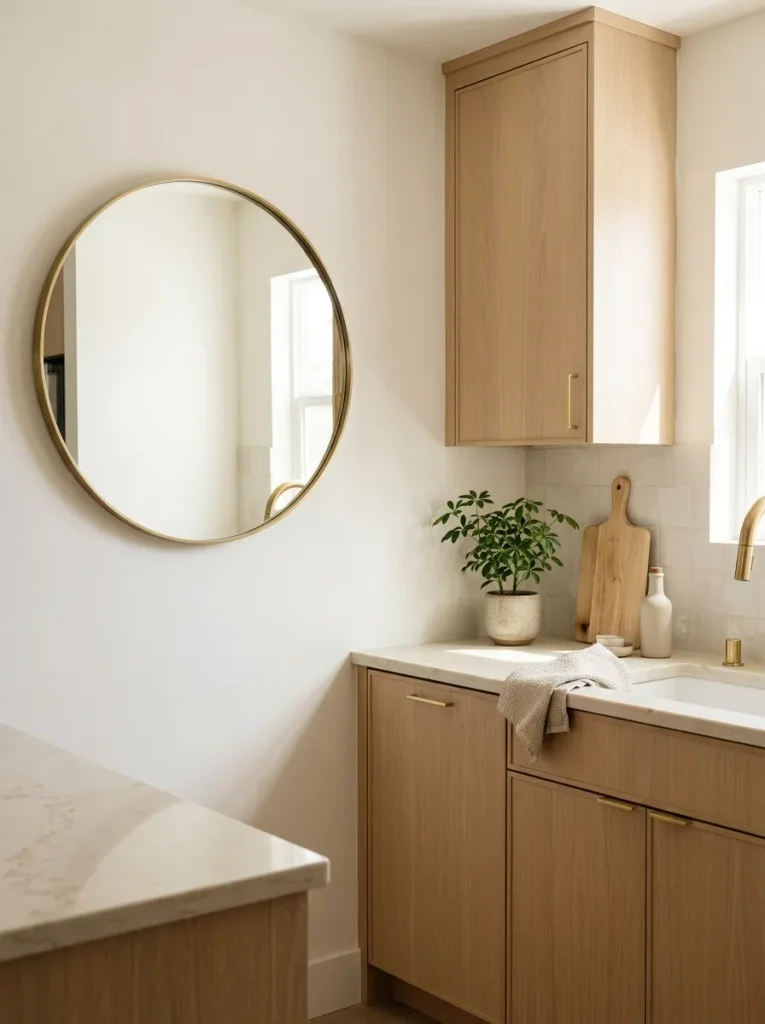 Mirror Accent Wall