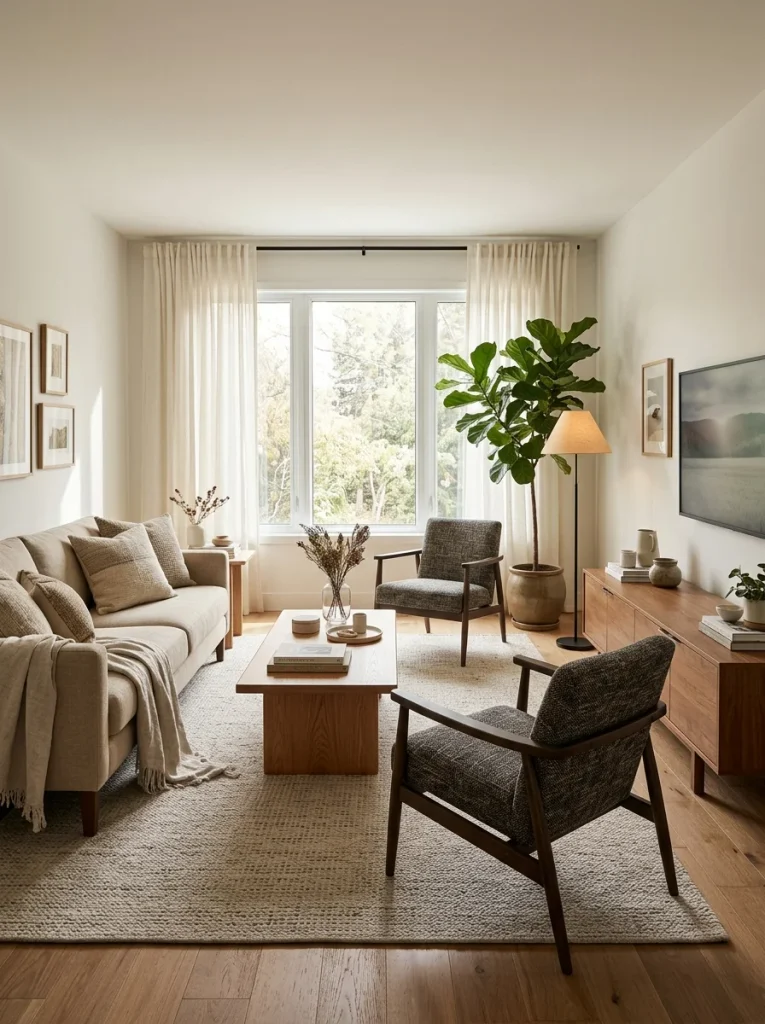 Balanced Furniture Layout