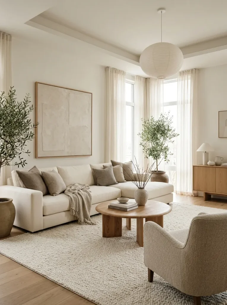 Modern Neutral Living Room