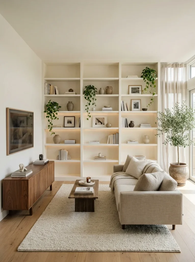 Built-In Shelving