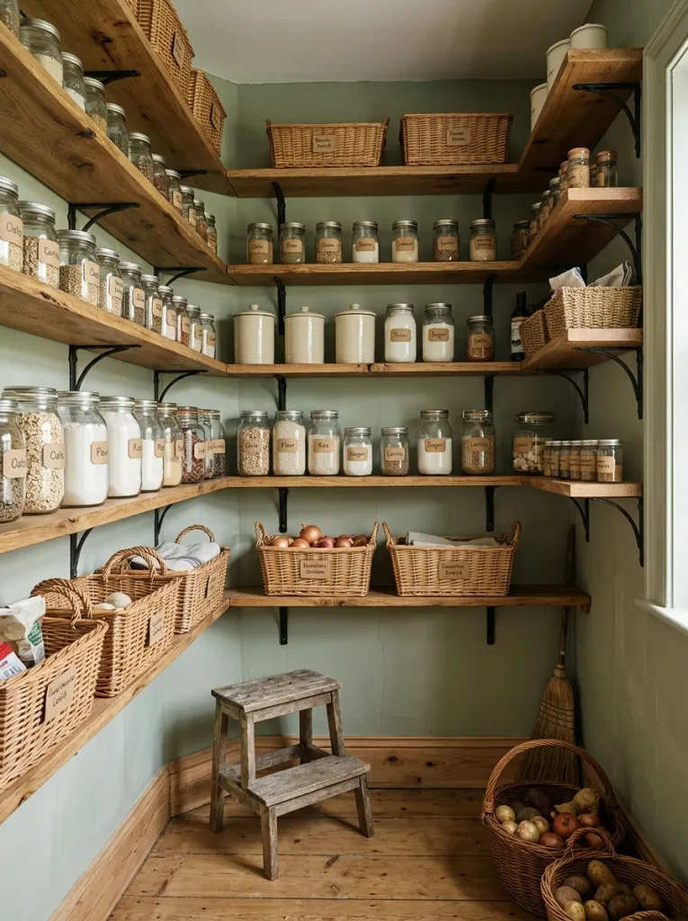 Farmhouse Pantry Corner