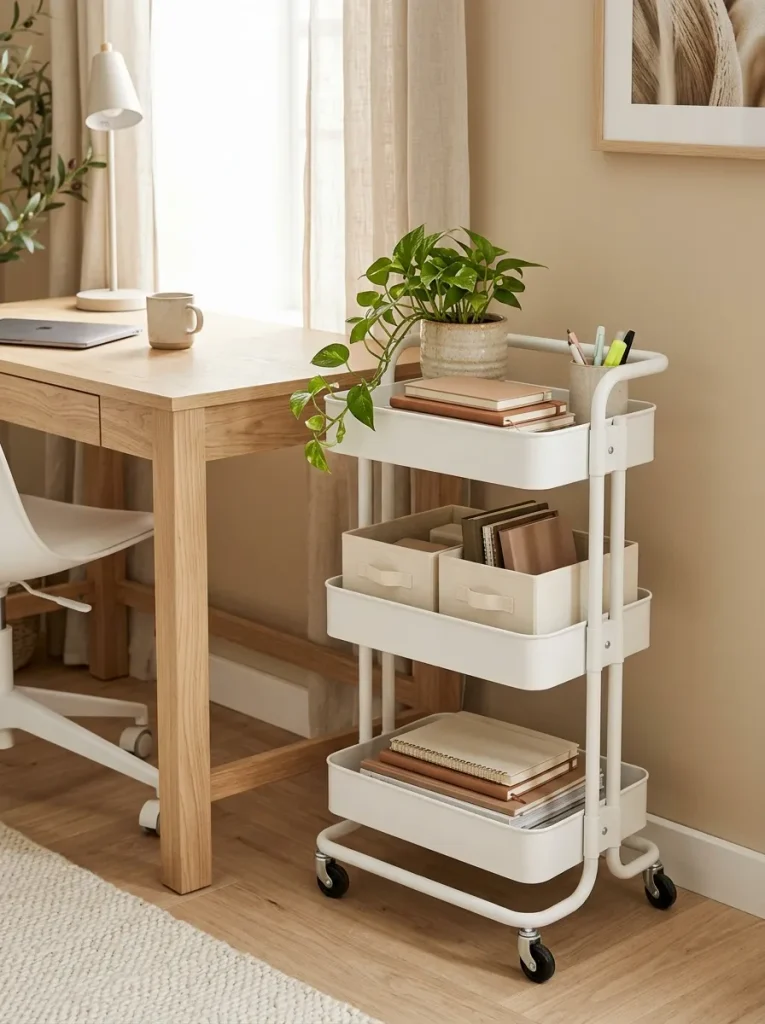 Compact Rolling Cart