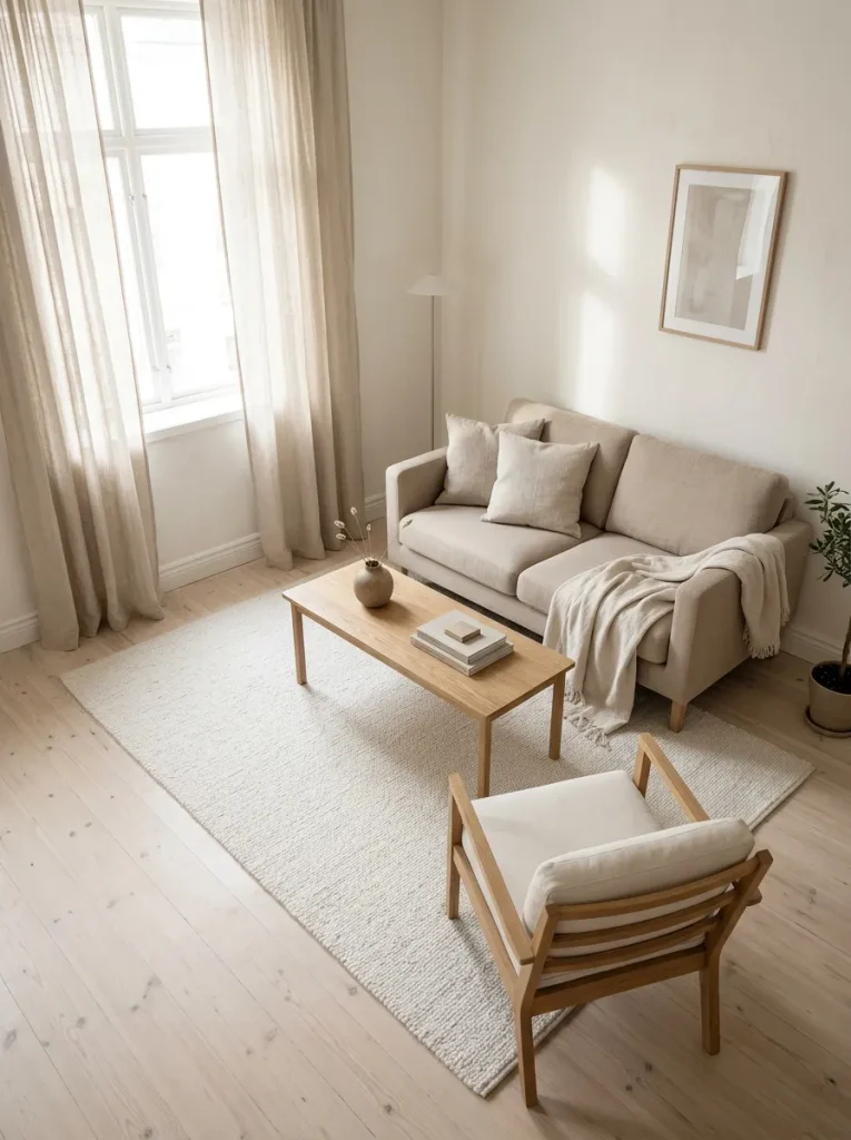 Decluttered Open Space