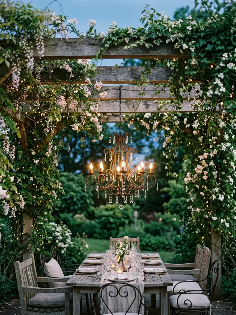 Floral Garden Chandelier