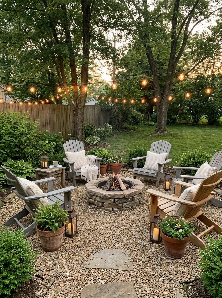 Outdoor Fire Pit Seating