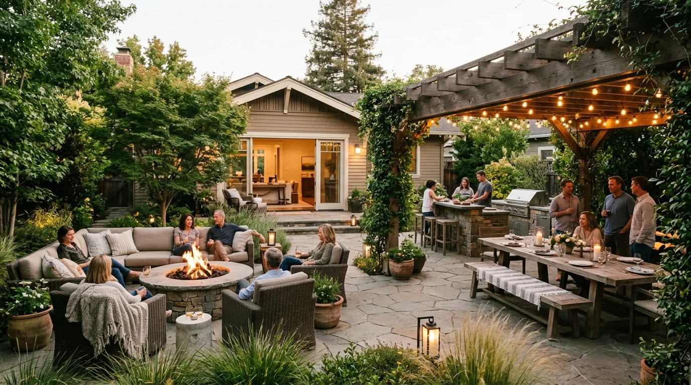 Outdoor Living Space Ideas: 30 Spots Made for Gathering 1 Outdoor Living Space Ideas